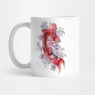 Garnet Koi Fish Mug